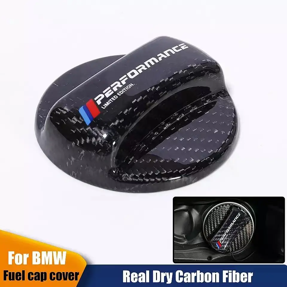 

Real Carbon Fiber 3D Gas Fuel Tank Cap Cover Case Stickers For Mini Cooper S F55 F56 Exterior Protective Auto Parts Accessories