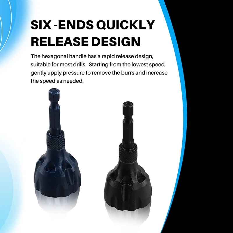 BEAU-2 шт. карбид вольфрама инструмент для снятия заусенцев с внешней фаской 1/8