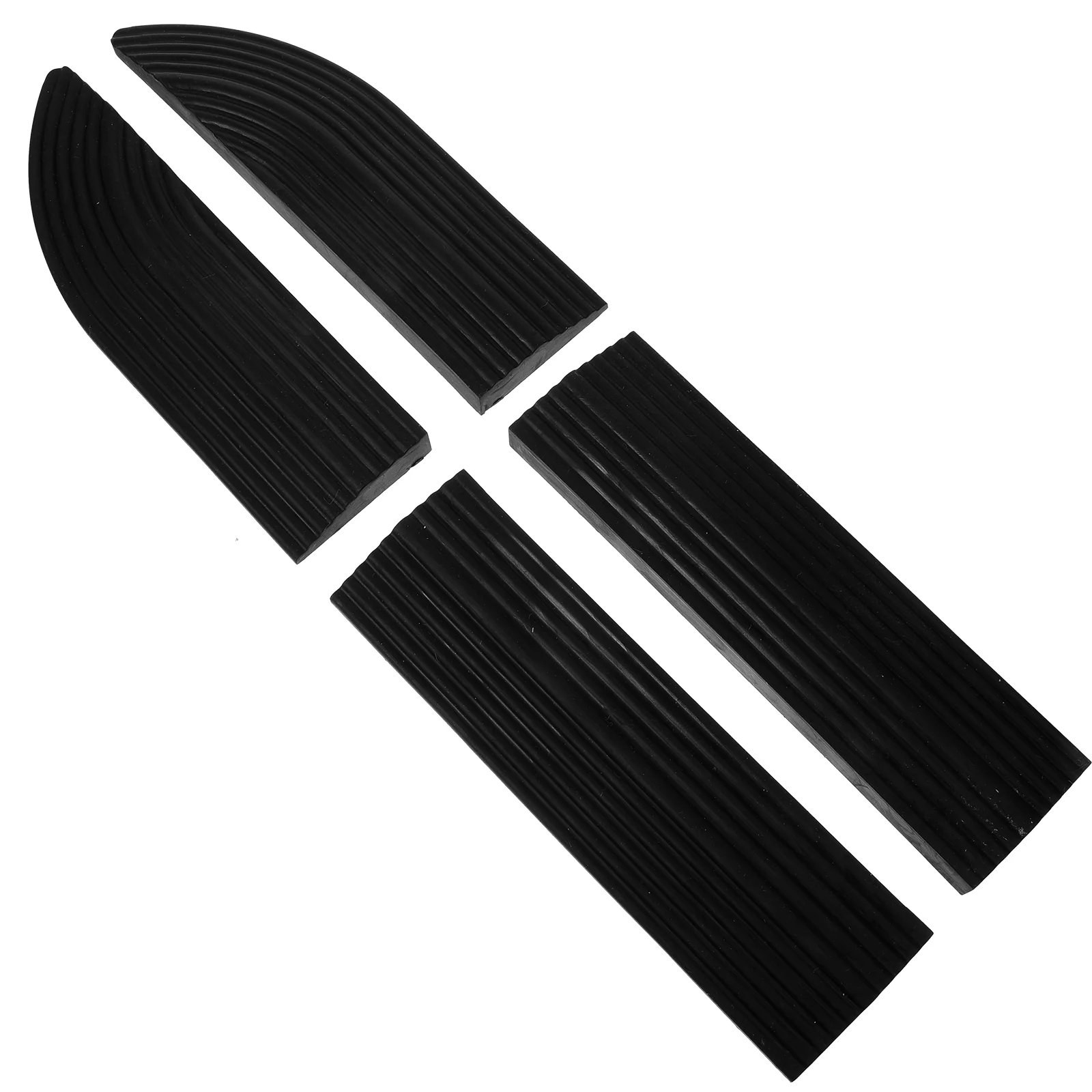 Пороговая полоса для инвалидной коляски переходная рампа скутер домашний черный