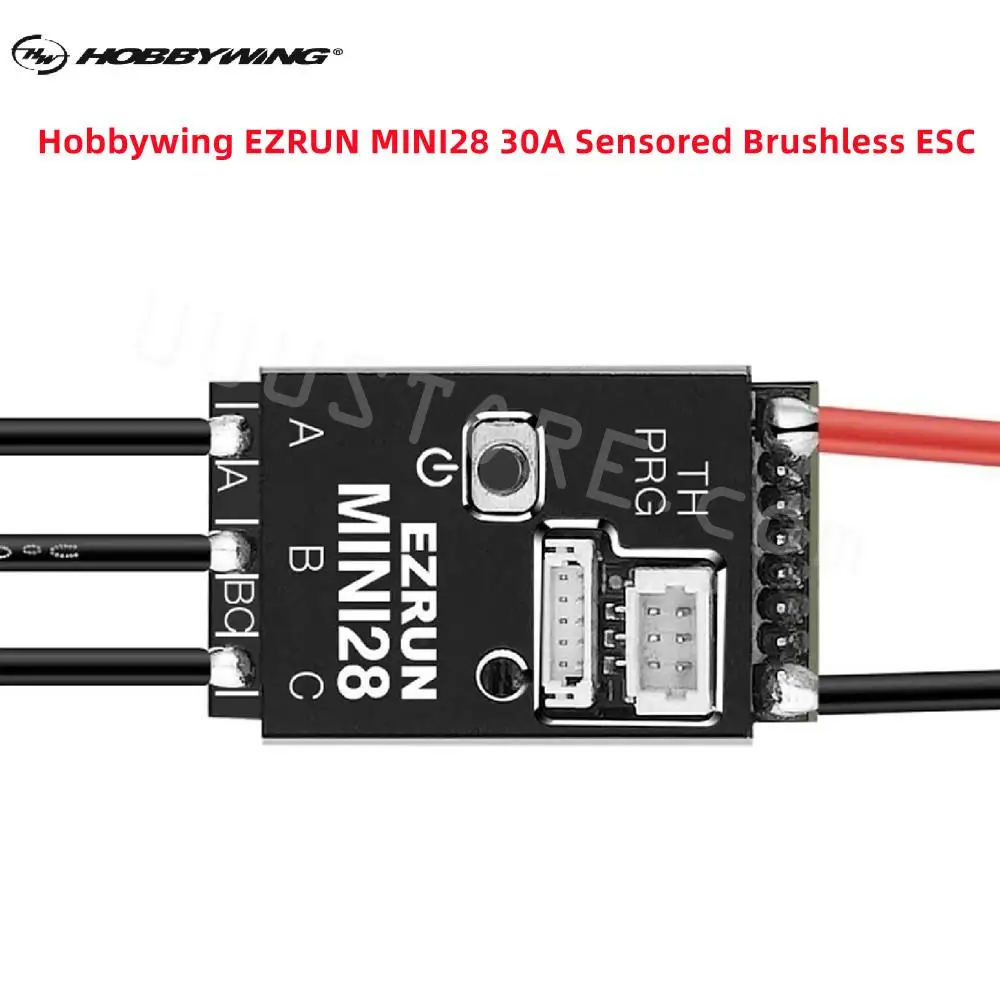 

Hobbywing EZRUN MINI28 30A сенсорный бесколлекторный ESC 2S Lipo BEC 6 в/7,4 в контроллер скорости для RC 1/24 1/28 соревнований по автомобилям FPV Race