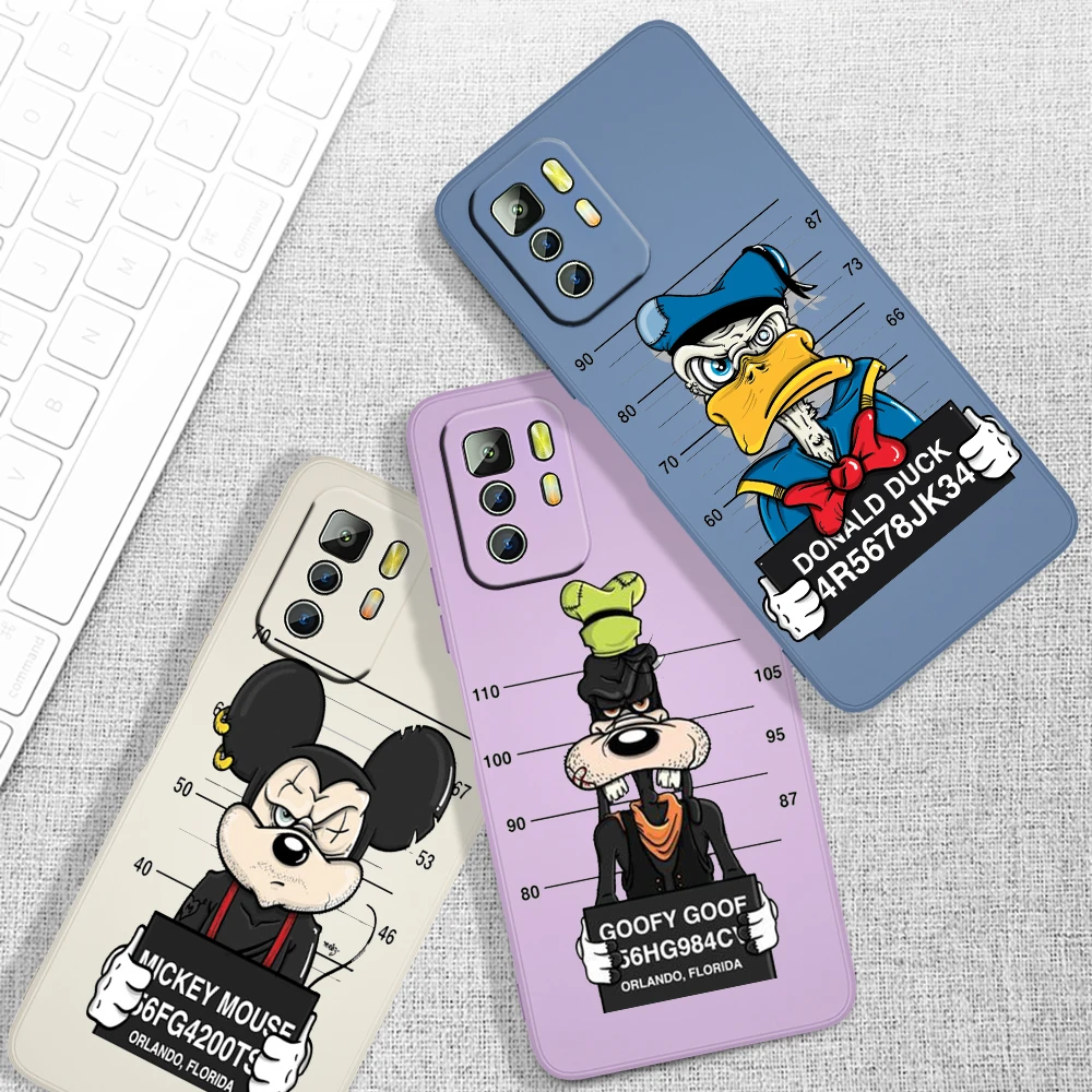 

Disney badass animals For Xiaomi Redmi Note 11T 11 11S 10T 10 9T 9S 9 8T 8 7 6 5 Pro Liquid Rope Phone Case Cover