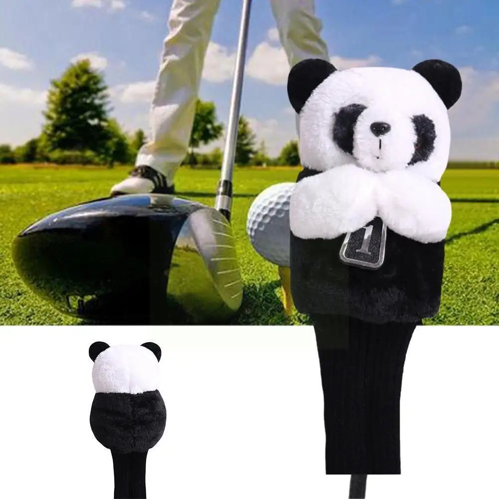 

Golf Iron Cover Club Cover Fleece Cute Panda Golf Equipment Golf Accessory Cover Sport Club Training Protective An H4a7