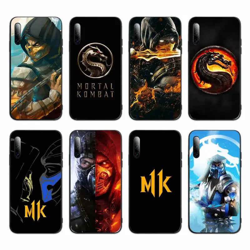 Чехол для телефона с игрой Mortal Kombat Huawei P30 Pro P20 Lite P10 P40 E P Smart Z Plus 2018 2019 2020 Mate 20 10 чехол