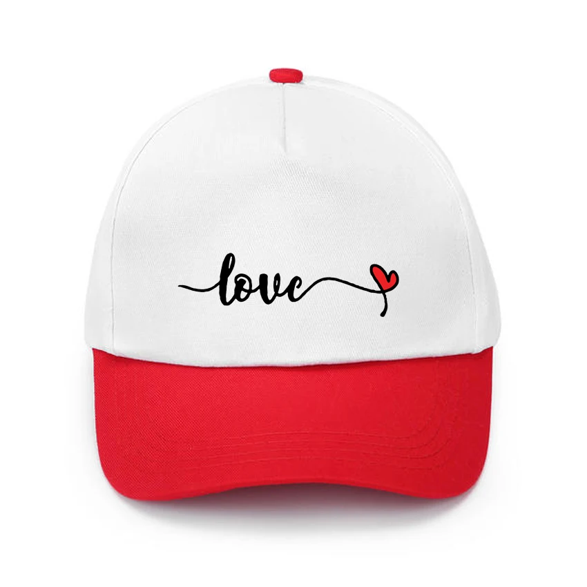 

Кепка с надписью Love и мультяшным принтом, бейсболка, регулируемая Детская кепка, шляпа от солнца для мальчиков и девочек, Кепка в стиле хип-х...