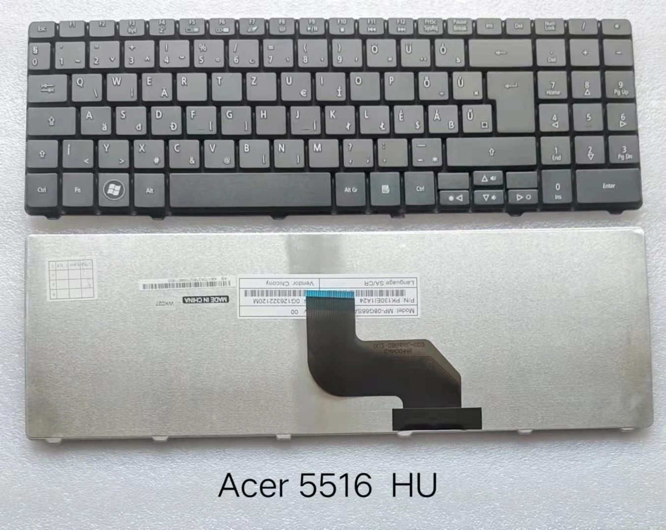 

HU SL laptop Keyboard FOR ACER for Aspire 5516 5517 5332 5532 5534 5732 5732Z 5732ZG 7713 7715