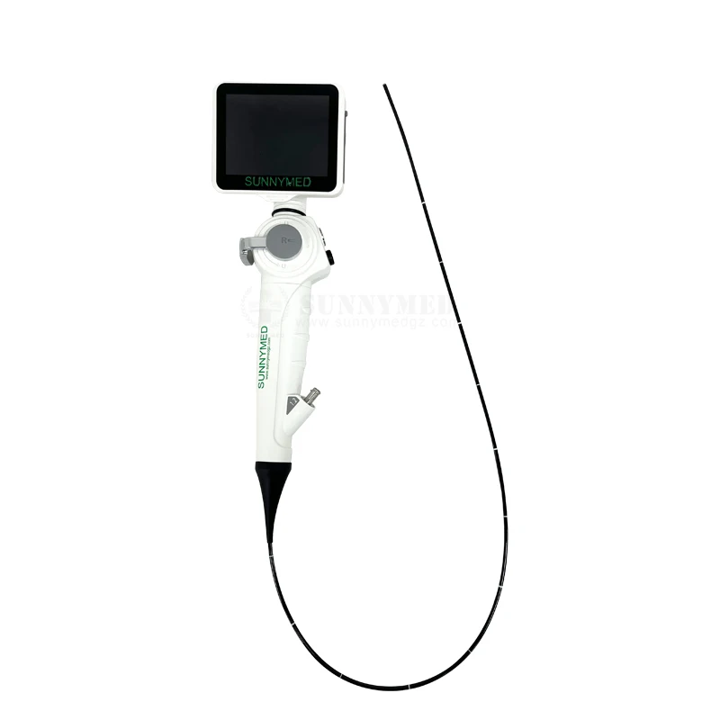 

SY-P029-3 medical flexible endoscope 2.8mm with 1.2mm working channel portable ent flexible endoscope parts
