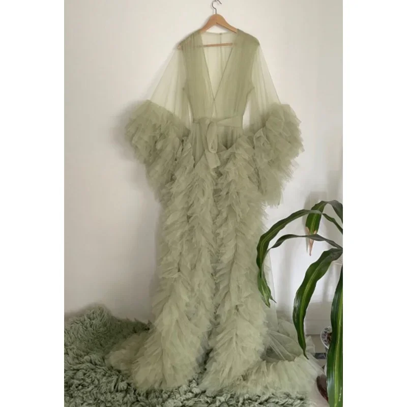 Дополнительное Тюлевое платье из бутика халат для фотосъемки реквизит Honey Dew