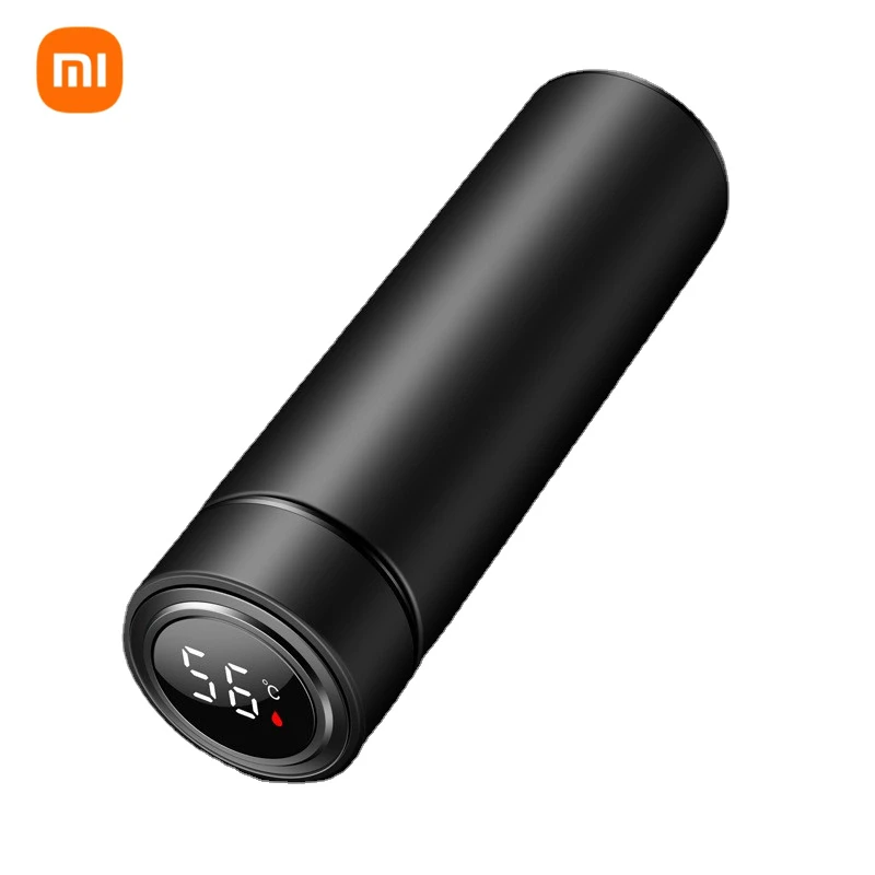 

Умная изоляционная чашка Xiaomi, бутылка для воды со светодиодным цифровым дисплеем температуры, термокружки из нержавеющей стали, интеллекту...