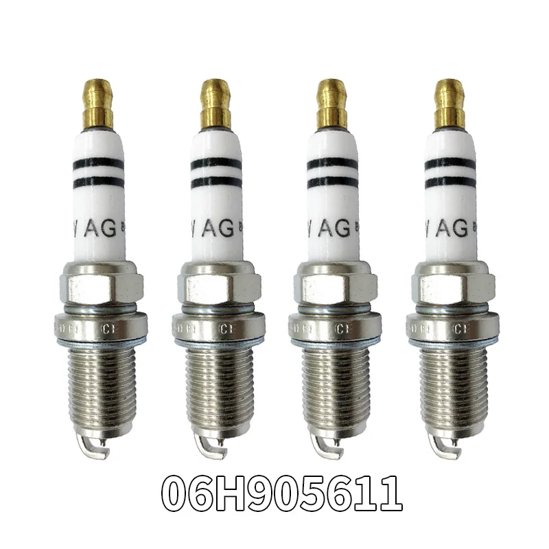 

4PCS PFR7S8EG New Iridium Spark Plug for Audi A4 A5 VW Passat 06H905611 for ​VOLKSWAGEN EOS 2006-2012 2.0 Turbo