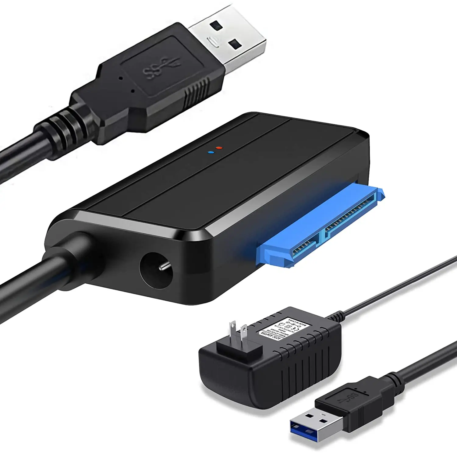 

SATA Adapter Cable 2.5 Inch 3.5 Inch Hard Disk Driver Cable Converter Super Speed USB 3.0 To SATA 22 Pin