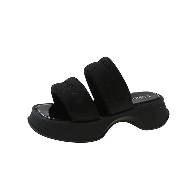 Antovo Platform Slippers women sandals women 2023 Ladies Casaul Wedges Female Outdoor beach Slides flip flops sandalias mujer