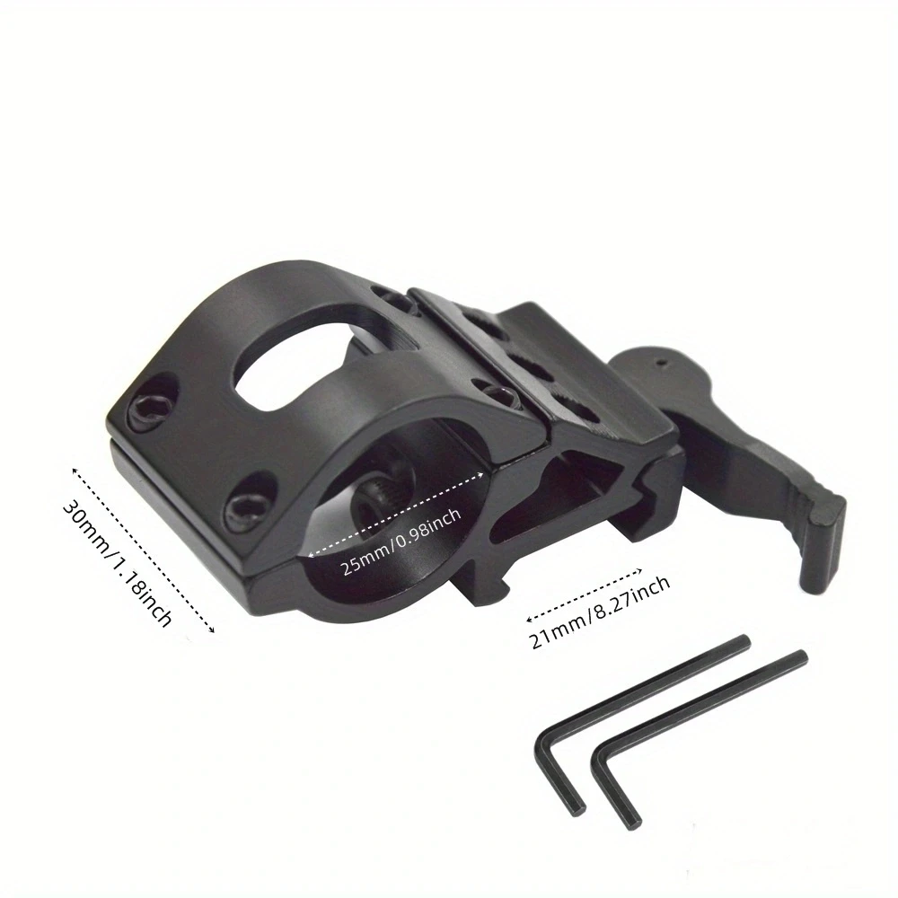 

Крепление для фонаря AloneFire KCT2008/KCT3008 черный 25/30 мм
