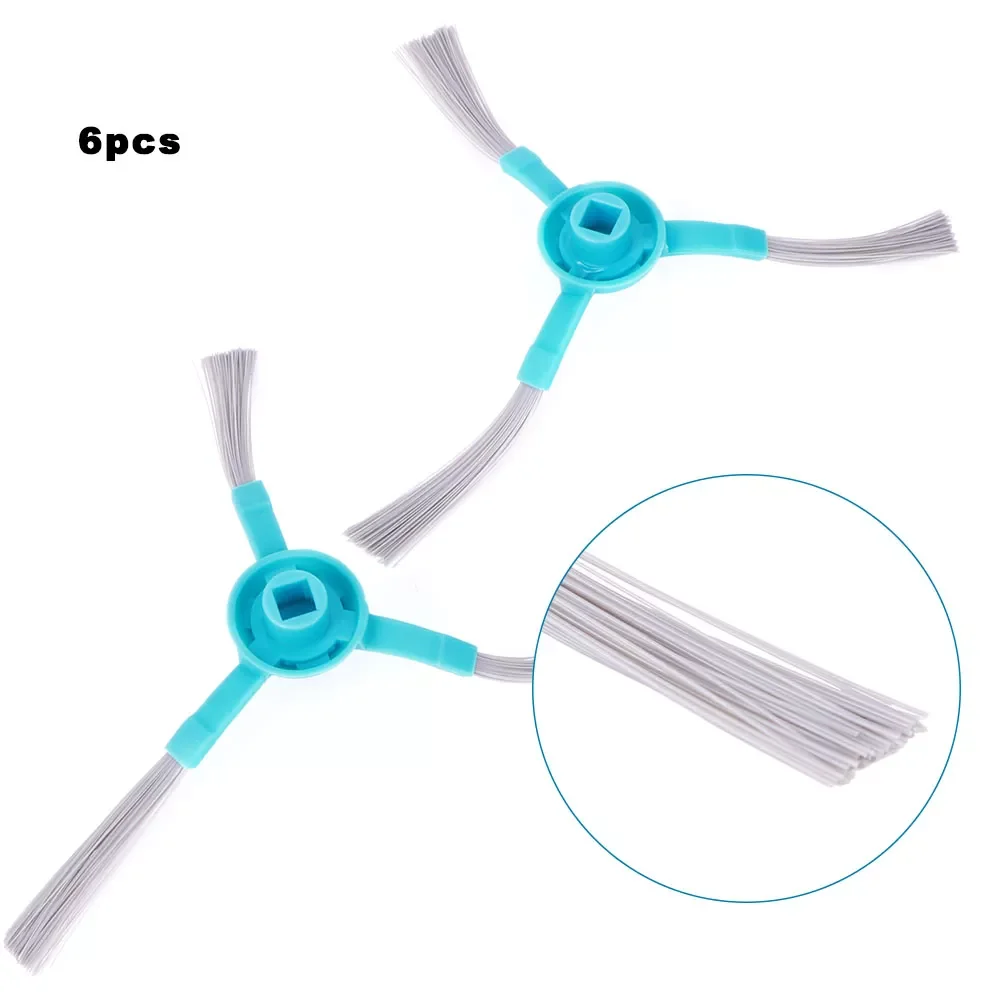 

6Pcs Side Brush Replacement Fit for Conga 3090 3490 4090 Household Cleaning Robot Sweeper Vacuum Cleaner Parts Accessories