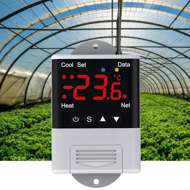 L1EE надежный Wi-Fi термостат 110 В-230 В переменного тока цифровая температура полезное