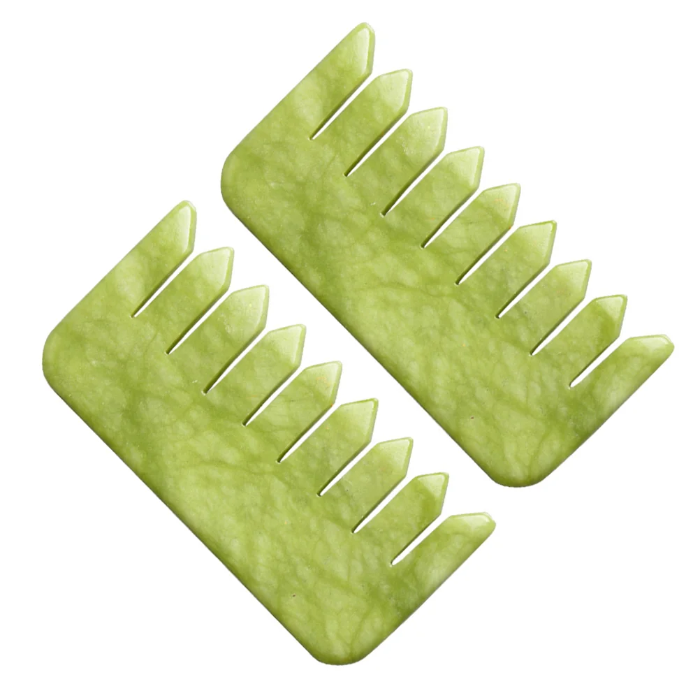 

Comb Jade Scalp Sha Gua Combs Scraping Head Guasha Board Hair Hairbrush Scrapper Body Spa Face