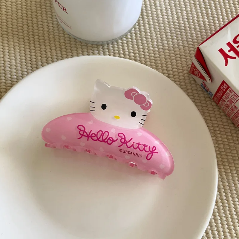 Заколка Для Волос В Стиле Аниме Hellokitty Девочек Милые Диадемы Sanrio