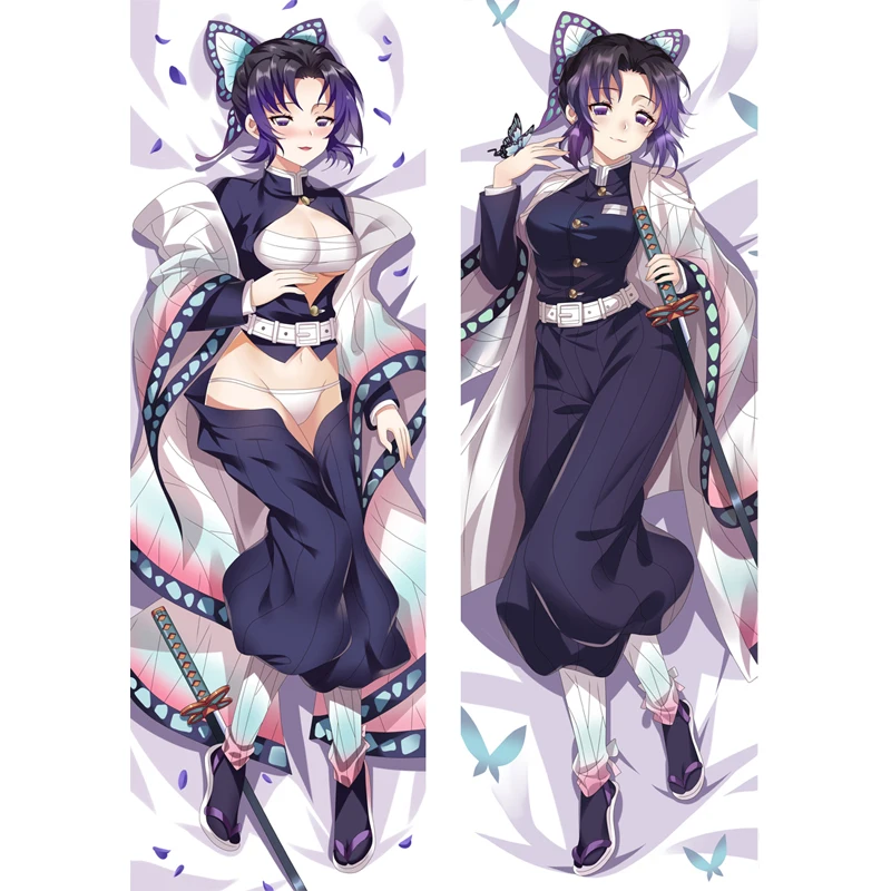 

Full-sizeDakimakura Kimetsu No Yaiba Kochou Shinobu Kamado Nezuko Sexy Funda De Almohada Grande