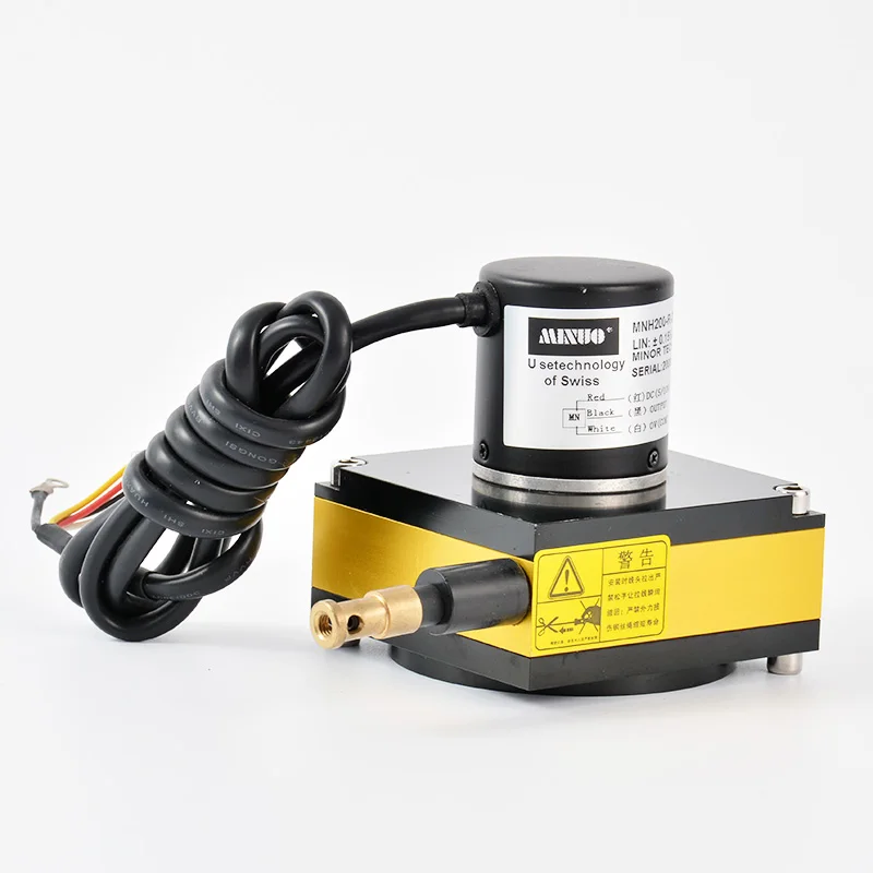 

MNH-200-2000mm type wire-wound mixed potentiometer wireless Pull rope sensor 10K draw wire position transducer