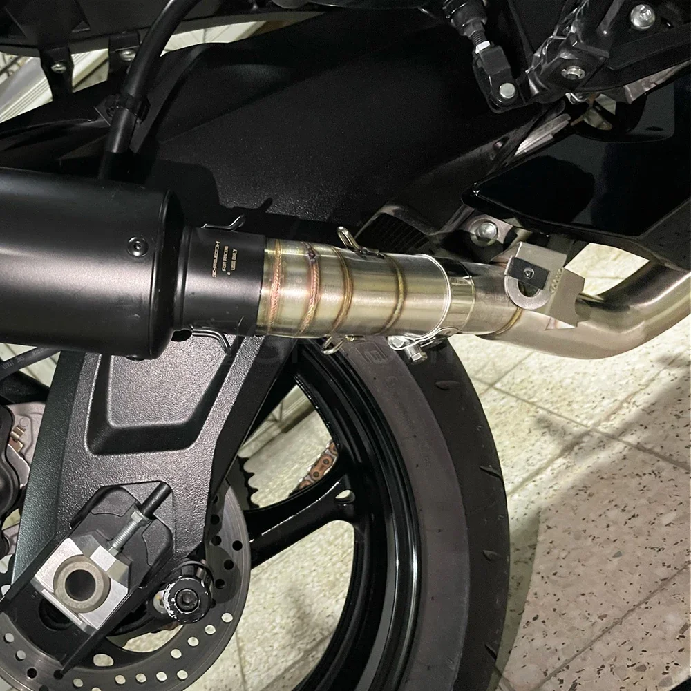 Для Suzuki GSXR 750 2011–2017 GSXR600 GSXR750 L1-L7 Escape мотоциклетный глушитель соединительная труба