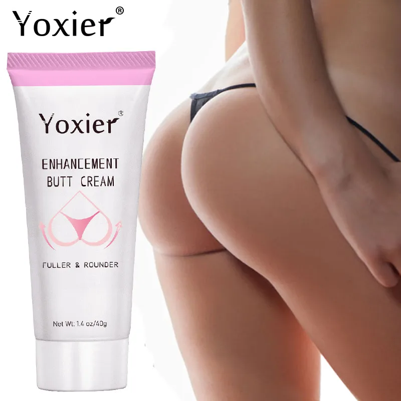 Yoxier 40G Buttocks Enlargement Cream Firming Shaping Big Butt Massage Cream Butt Breast Hips Oil Sexy Curve Shaping Body Care