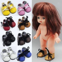 dropshipping 1 pair doll shoes casual fine workmanship faux leather figure doll sports shoes toys for gift