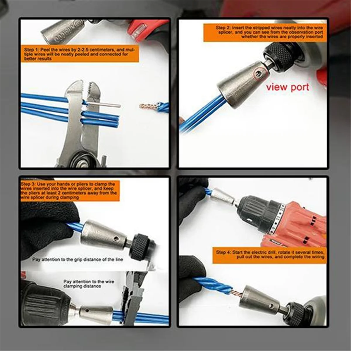 Инструменты для скручивания проволоки ручка 6 мм электрик быстрый скручиватель 1