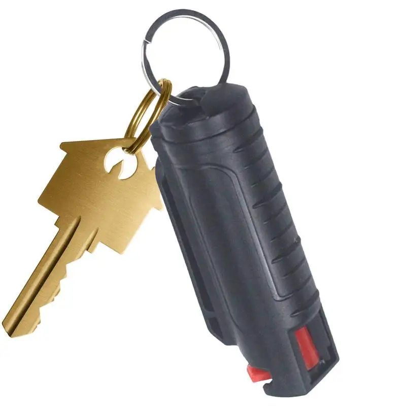 

Mini Self Defense Keychain Security Protect Personal Safety Mini Keychain Defense Push Spray Keychain For Elder Women Kids Girls