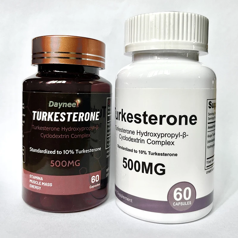 

Turkesterone Capsules 500mg Zengji Helps exercise muscles burn fat enhance male health Maintain energy levels 2 Bottle