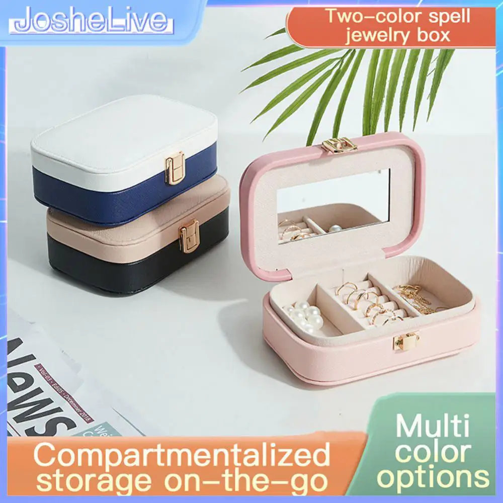 

Soft Interior Jewelry Box Reasonable Utilization Of Space Egg Stone Velvet Material Ring Box Jewelry Storage Box Workmanship