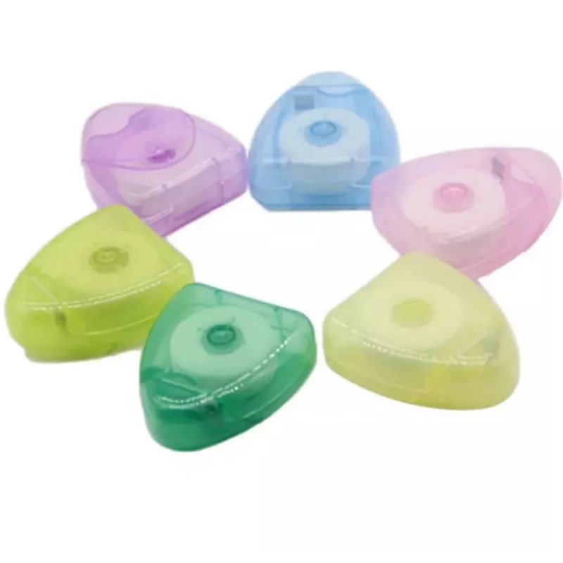 

50 м портативная зубная нить Уход за полостью рта зубная нить с коробкой практичные товары для гигиены здоровья уход за полостью рта цвет слу...