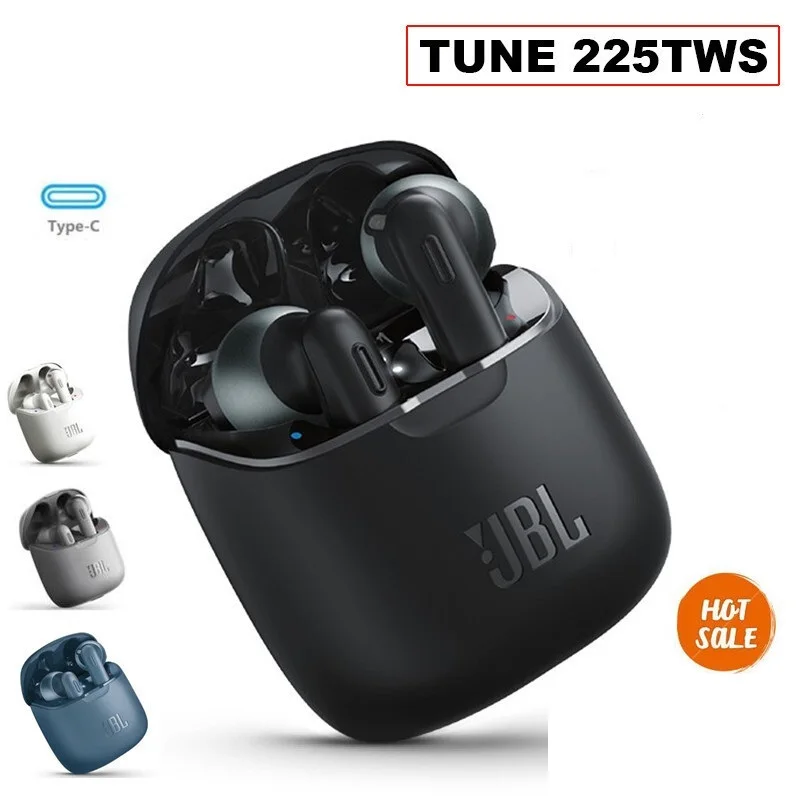

ZUIDID 225TWS беспроводные Bluetooth наушники JBL T225TWS стерео наушники бас звук гарнитура микрофон наушники