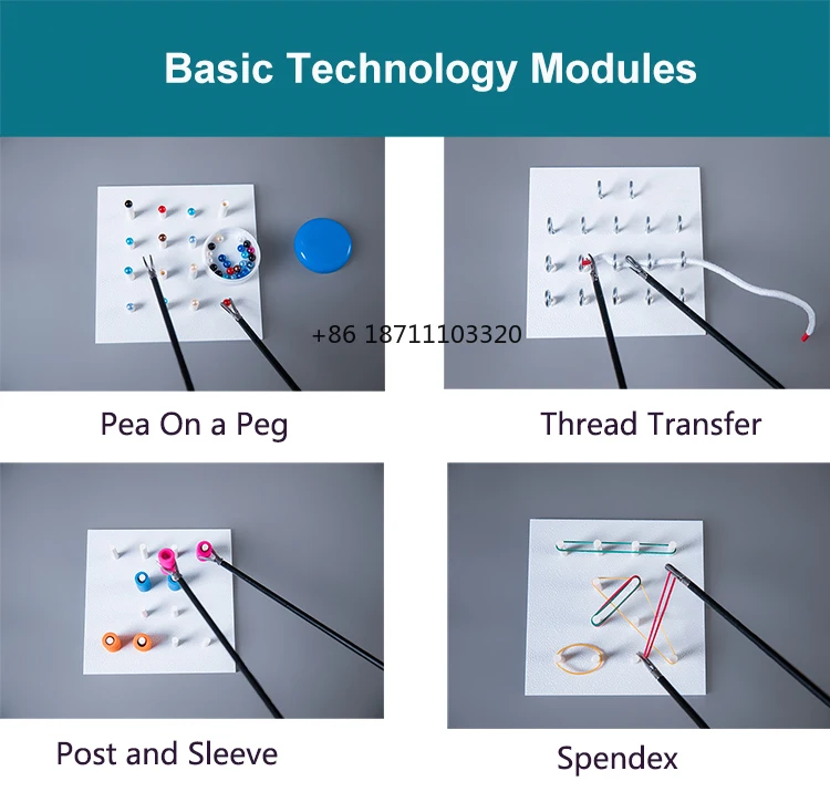 Лапароскопическая тренировочная коробка тренажер для эндоскопии симулятор