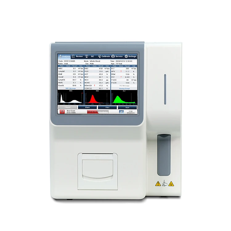 

3-part analyzer 10.4 inch touch screen full automated pet hematology analyzer price of blood analyzer veterinary