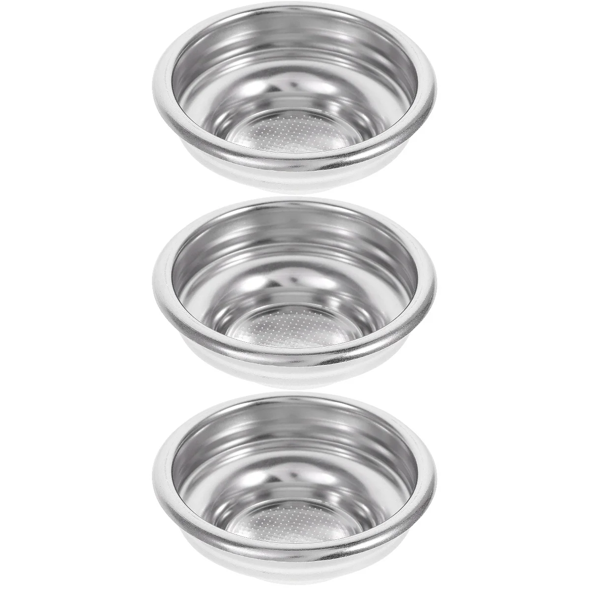 

3x Powder Stainless Steel Single Layer Powder Strainer Stainless Steel Dripper for Restaurant Coffee Making