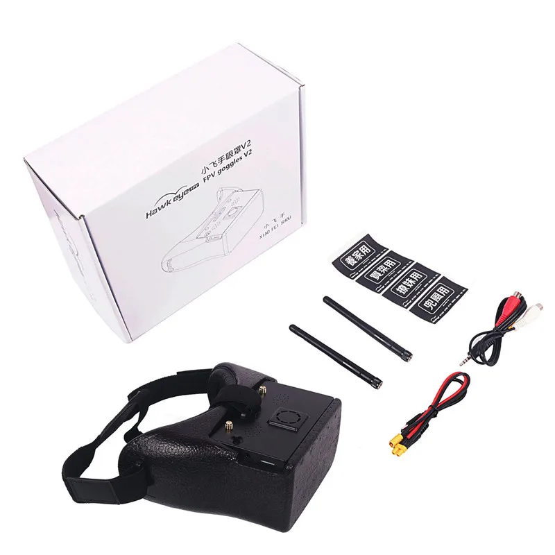 Hawkeye маленький пилот V2 AR FPV Goggle 800x480 5 8G 48CH 16:9/4:3 дисплей 255g Сверхлегкий для