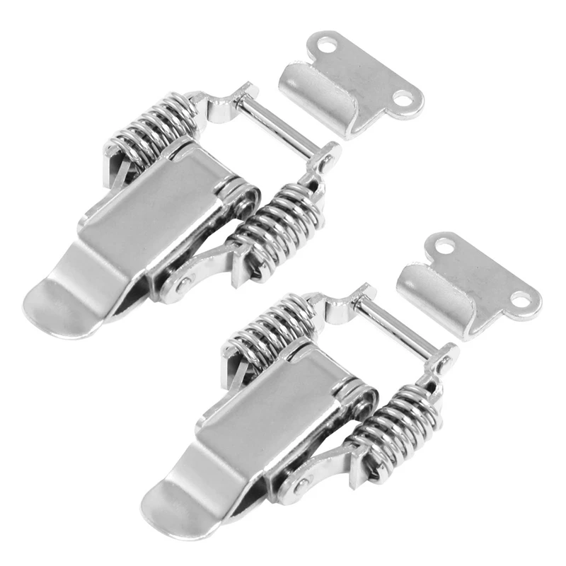 

2X Chests Cases Boxes Hardware Stainless Steel Toggle Latch Catch Hasp