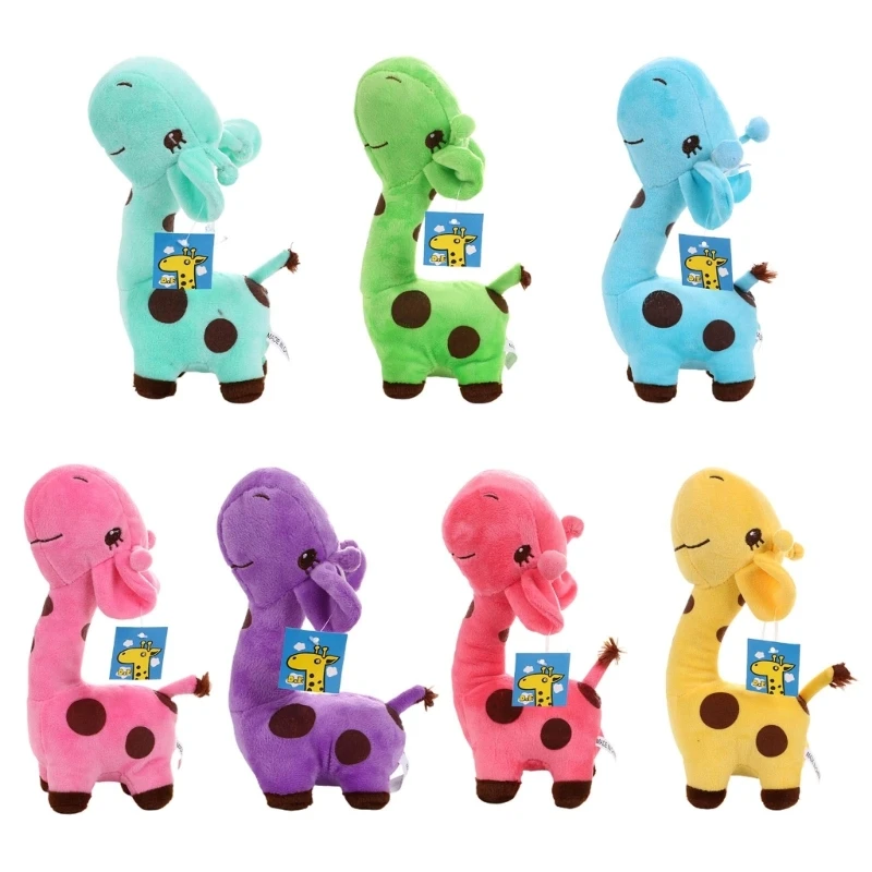 

Giraffe Plush Toy Pendant Kids Pleasing Toy Stuffed Cartoon sleep Toy