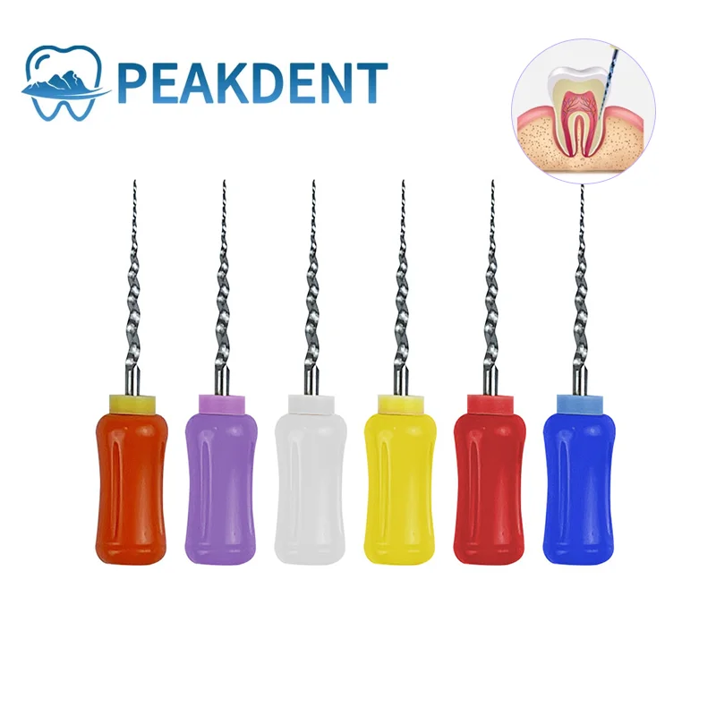 Стоматологические никель-титановые файлы корневых каналов 21/25 мм