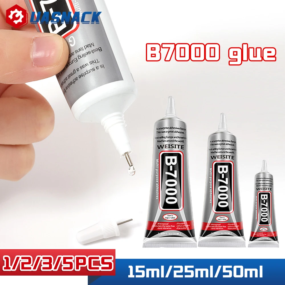 

B7000 Adhesive Glue Clear for Rhinestones Clear Contact Phone Repair Adhesive Universal Glass Plastic DIY Glue 15ML 25ML 50ML