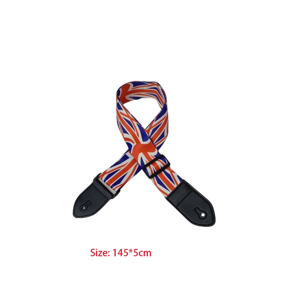 Регулируемый плечевой ремень для электрогитары вышитый гитары укулеле