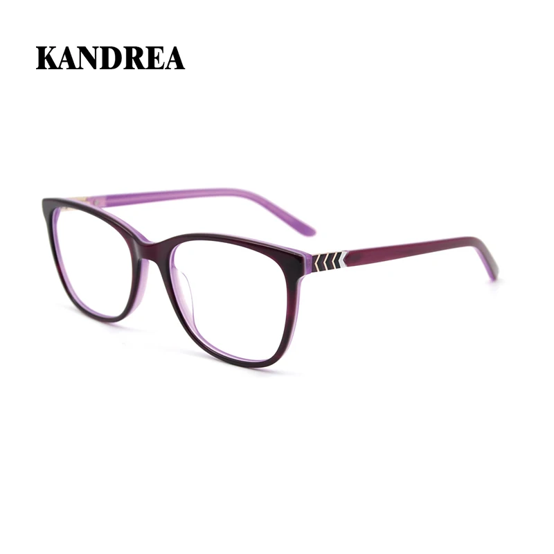 

KANDREA ацетатная оправа для очков, женские модные брендовые очки, новый стиль, оптические очки по рецепту при близорукости HG8305