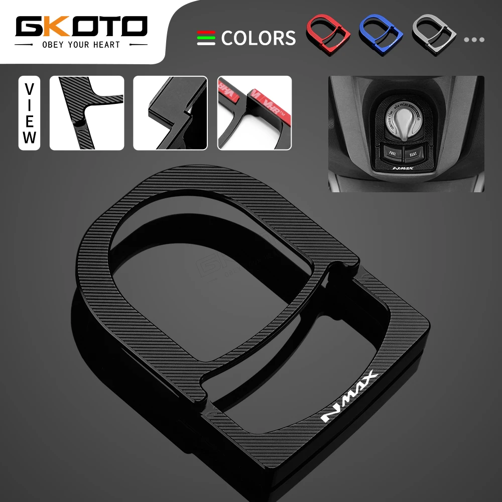 Крышка ключа зажигания мотоцикла для YAMAHA NMAX 155 N-MAX NMAX155 2020 2021 2022 2023 аксессуары