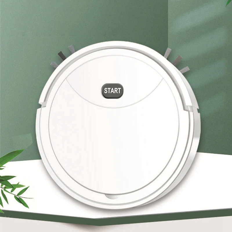 

3-In-1 Wet And Dry Robot Vacuum Cleaner Mopping Dust Vacuuming Rechargeable Electric Sweeper Smart Floor Cleaner