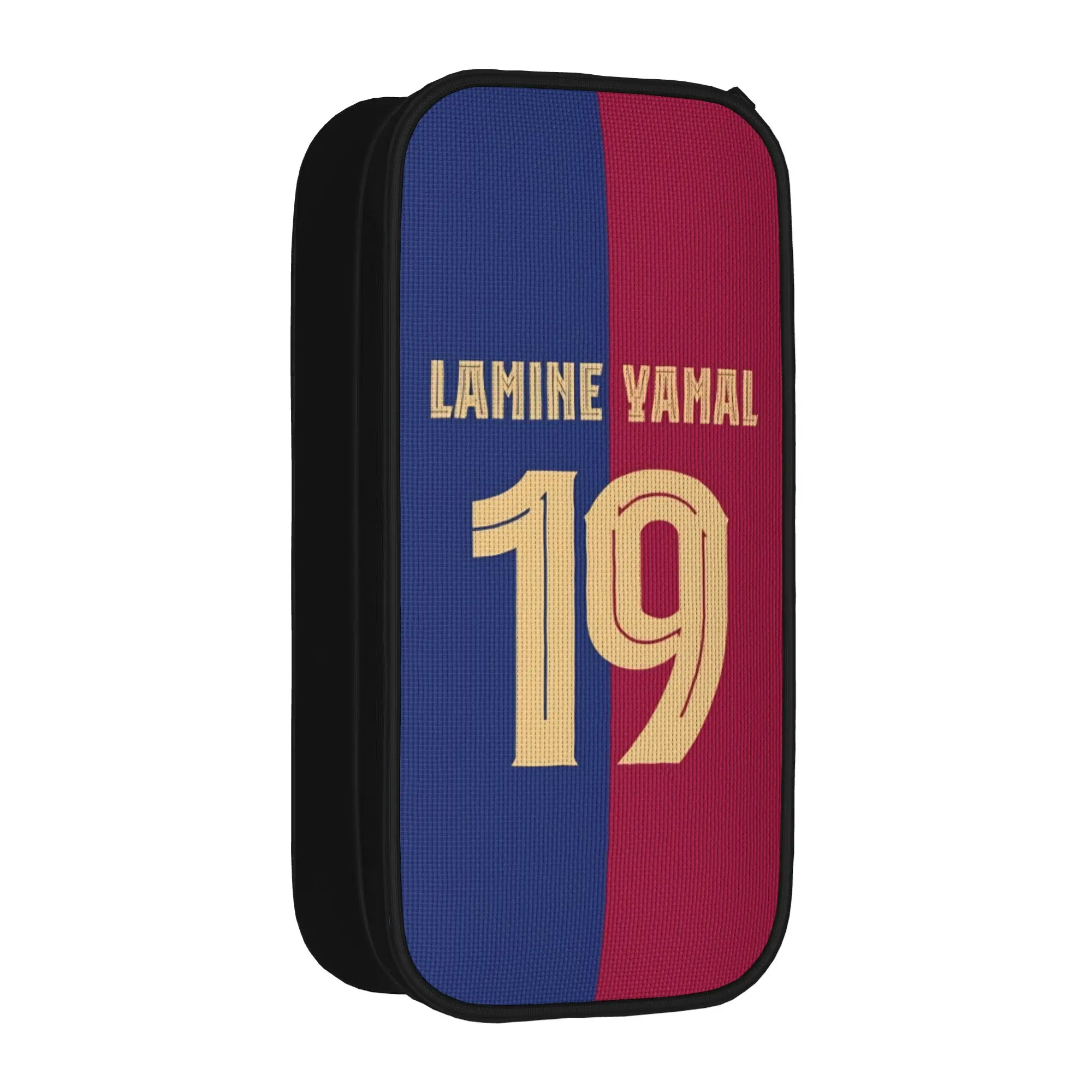 Классический футбольный пенал L-Lamine Yamal Spain, пенал-косметичка, держатель для ручек для девочек и мальчиков, сумка для школьников, подарки для школы, канцелярские принадлежности (art.: 3920dcbc155e5) - 3920dcbc155e5