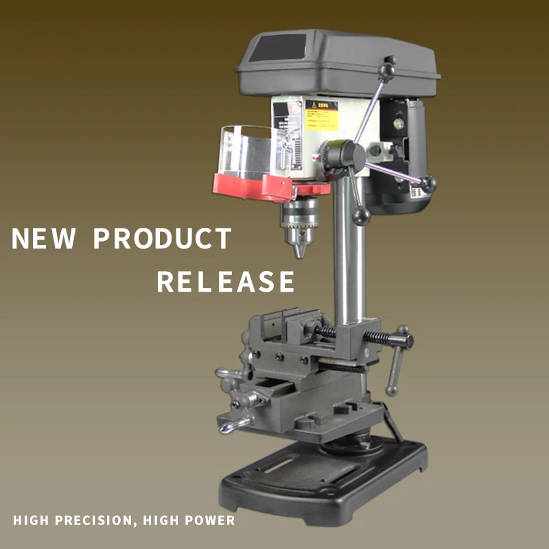 

Mini Precision Multifunctional Bench Drill Working Table Turning Milling Machine Desktop Stand Clamp Drill Press 220V