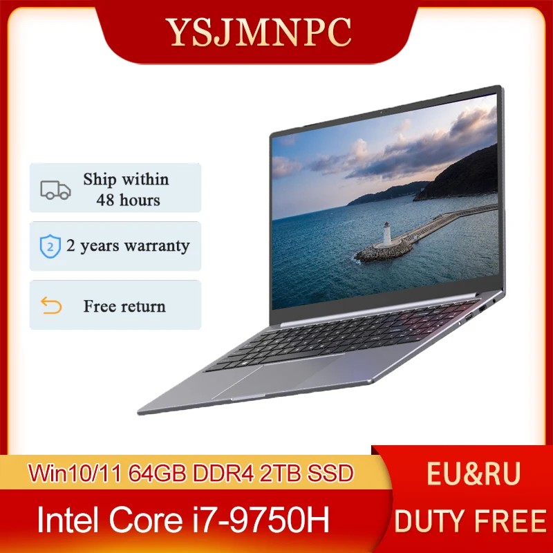 15 6-дюймовый игровой ноутбук Intel Core i7 1065G7 MX350 2G 6 H макс. 64 Гб ОЗУ Φ SSD Windows 10/11