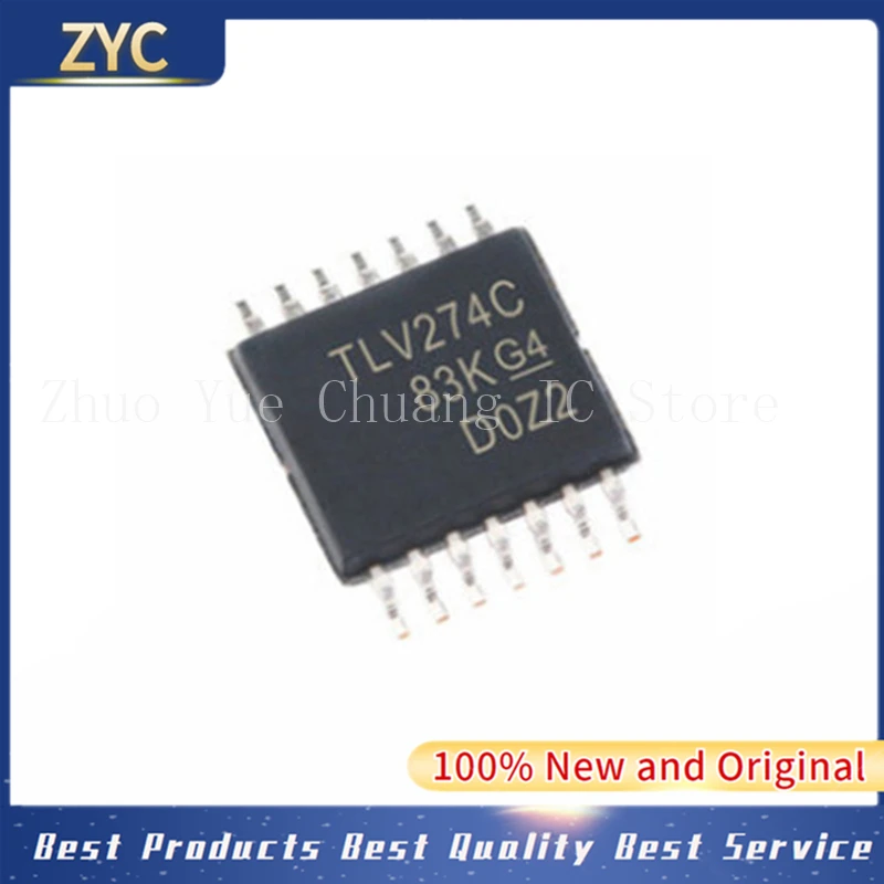 

10 шт./LOTTLV274CPWR TSSOP - 14 TLV274C100 % NewOriginlalICchip