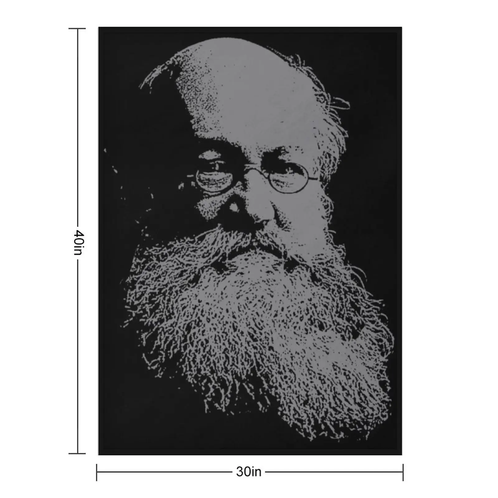 Фото Плед Peter Kropotkin, роскошный плед для дивана, кровати, покрывало, одеяло №2