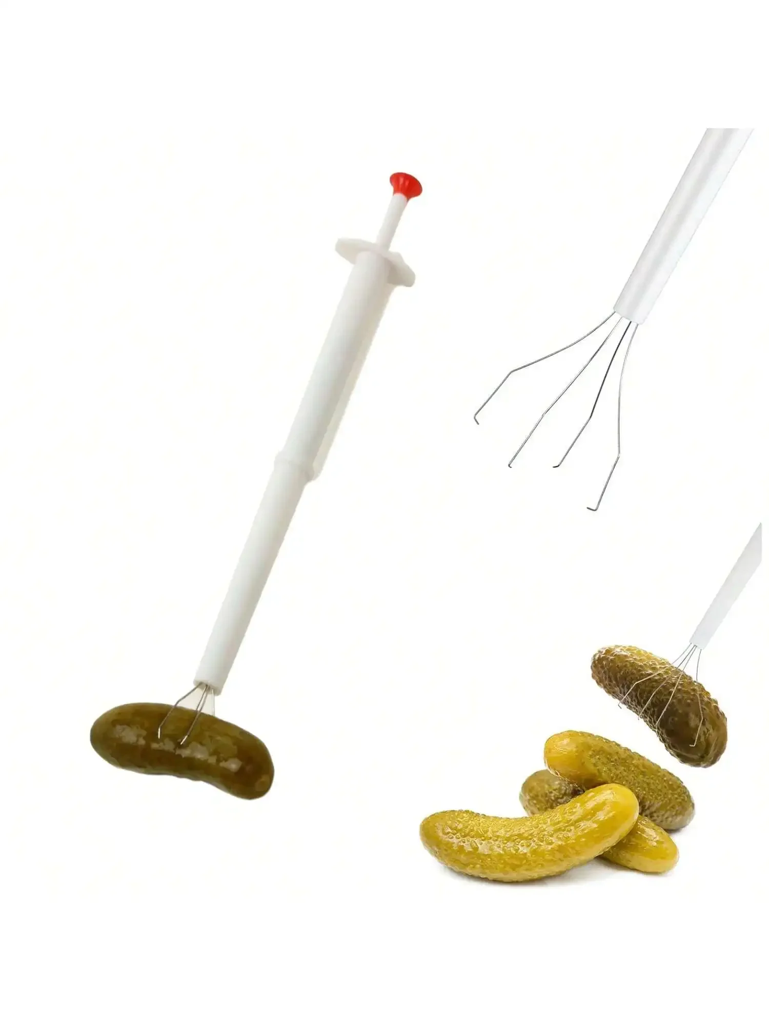 1 шт. щипцы из нержавеющей стали и пластика 8 дюймов