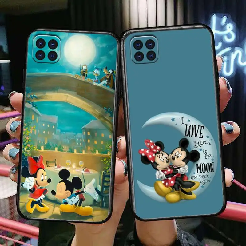 Disney phone case blue couple Charcter Phone Case For Motorola Moto G5 g 5 G 5GCover cases covers  smiley  luxury